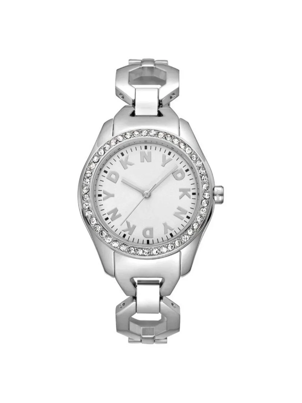 NWT DKNY Fashion Silver-tone Dial Ladies Watch